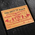 ワンピースオブロック ONE-PIECE OF ROCK ORIGINAL LEATHER PATCH 革パッチ