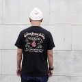 ONEPIECEOFROK 半袖TEE S/S TEE -C.S.F- [BLACK]　●モデル：177m 80kg サイズXL着用