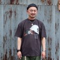 ストレンジトリップ　STRANGE TRIP TEE "叛HELMET TEE  "［SUMI BLACK］
