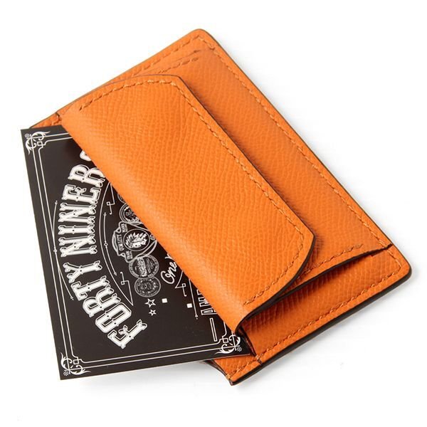 画像6: BYKINGCLASSIC　バイキングクラシック　スモールウォレット  -RATEL(ラーテル)　VEAU EPSON[ORANGE] 