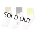 LIXTICK 　リックスティック　ソックス　 " DRIP SOCKS 3PACK" [ S.GREEN/SANDB/GRAY] 