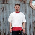 ストレンジトリップ　STRANGE TRIP TEE "CURVE CUT ZIPPED TEE "［OFF］