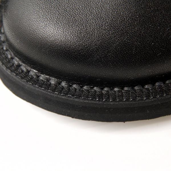 画像6: DAPPERS  ダッパーズ　 "TOCHIGI LEATHER SLIP ON SANDALS "[BLACK] LOT1626