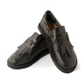 DAPPERS  ダッパーズ　 "TOCHIGI LEATHER SLIP ON SANDALS "[BLACK] LOT1626