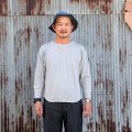 ワンピースオブロック　ONEPIECEOFROCK LONG SLEEVE TEE"JESSE"[GRAY] 