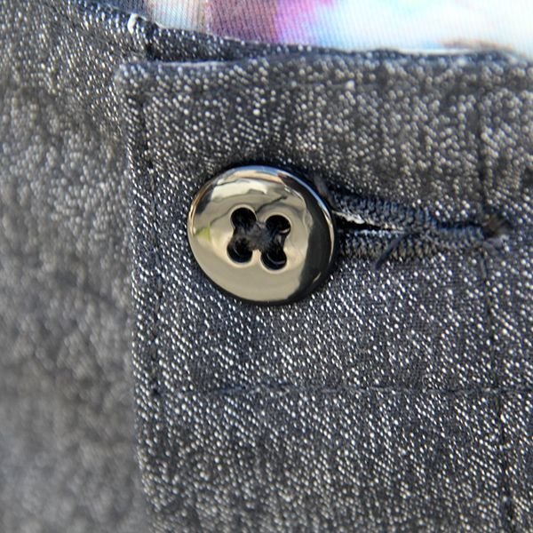 画像5: クッシュマン　CUSHMAN 　BLACK SHAMBRAY TROUSERS　WIDE STRAIGHT [BLACK] 22686