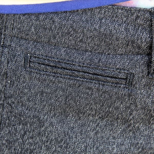 画像6: クッシュマン　CUSHMAN 　BLACK SHAMBRAY TROUSERS　WIDE STRAIGHT [BLACK] 22686