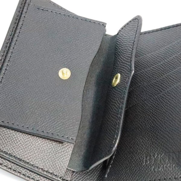 画像5: BYKINGCLASSIC　バイキングクラシック　ミドルウォレット【Tiller】Nature calf・Derby[BLACK] 
