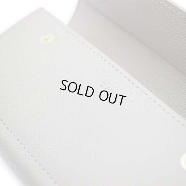 画像5: BYKING Classic　 ロングウォレット【Keel】 Nature calf・Derby　[GRAY] 