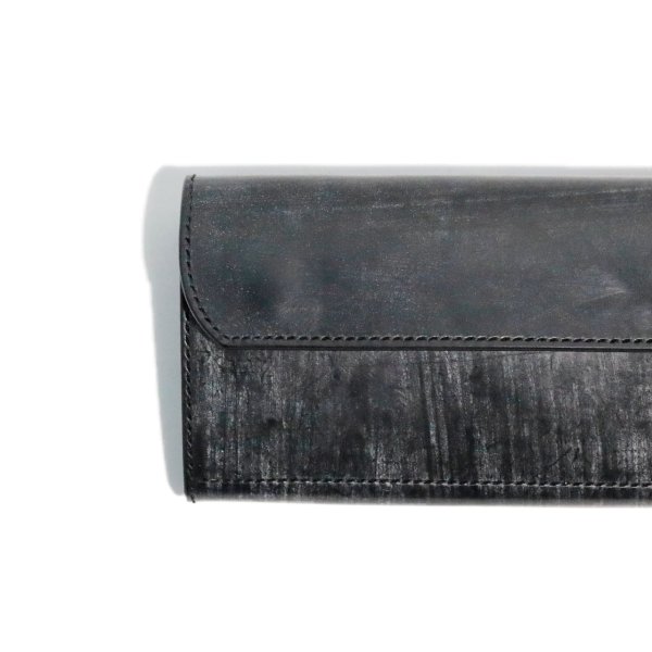 画像4: BYKING Classic　 ロングウォレット【Keel】 ブライドル　[BLACK] 