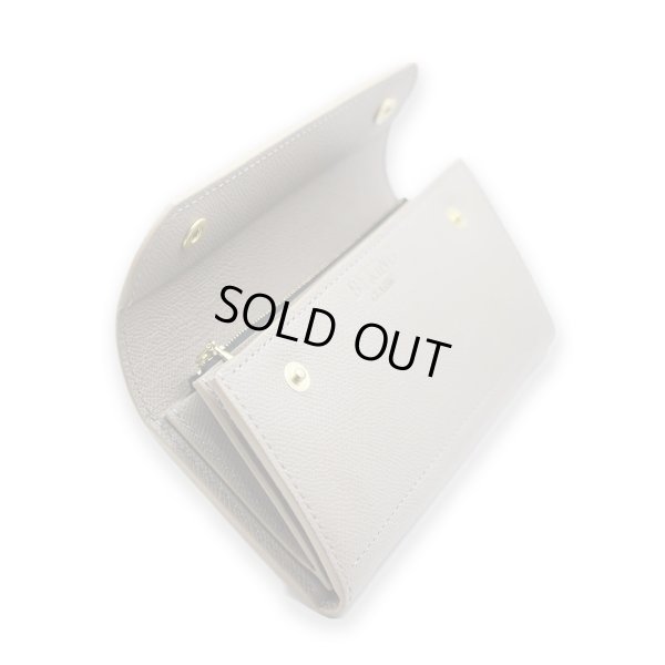 画像4: BYKING Classic　 ロングウォレット【Keel】 Nature calf・Derby　[GRAY] 