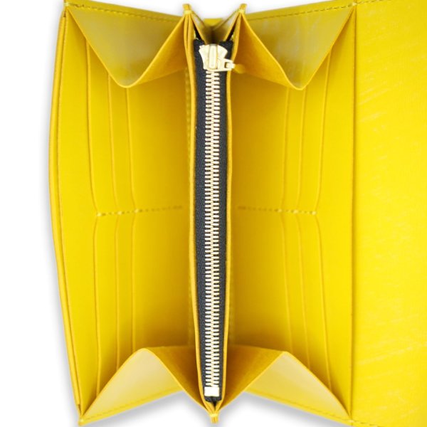 画像4: BYKING Classic　 ロングウォレット【Keel】 ブライドル　[YELLOW] 