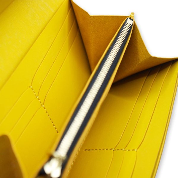 画像5: BYKING Classic　 ロングウォレット【Keel】 ブライドル　[YELLOW] 