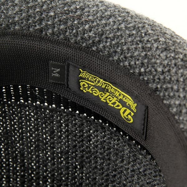 画像5: DAPPERS ダッパーズ　 CLASSICAL WOOL KNITTING HAT [CHARCOAL×BLACK]  LOT1675