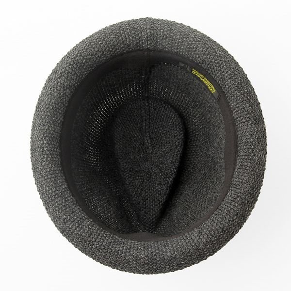 画像6: DAPPERS ダッパーズ　 CLASSICAL WOOL KNITTING HAT [CHARCOAL×BLACK]  LOT1675