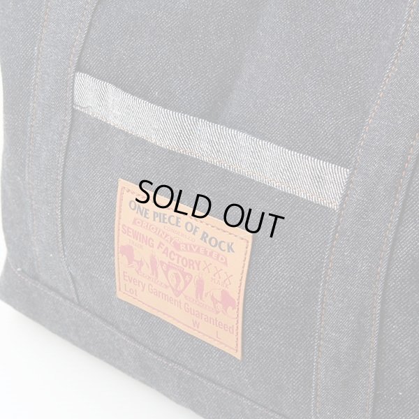 画像3: ワンピースオブロック トートバッグ ONE-PIECE OF ROCK ORIGINAL TOTE BAG -MARRY'S BAG- [ORIGINAL 13.5ozDENIM]