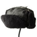 エイチダブルドッグ　 THE H.W.DOG&Co　FLIGHTCAP   [BLACK] D-00825