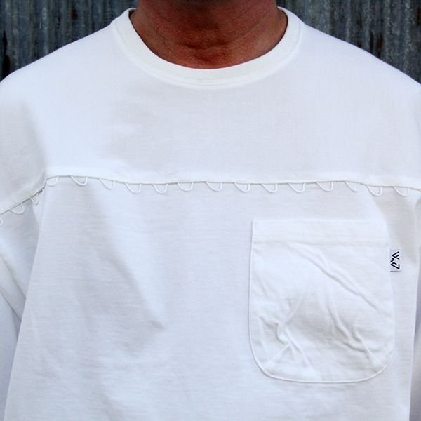 画像3: CMF コムフィ　"CORD TEE" [ WHITE ] 