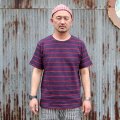 ウエアハウス 半袖TEE" Lot 4087 半袖ボーダーT"[Nasucon×RED] 