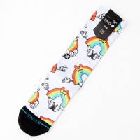 STANCE スタンス 　ソックス　”VIBEON" [RAINBOW] 