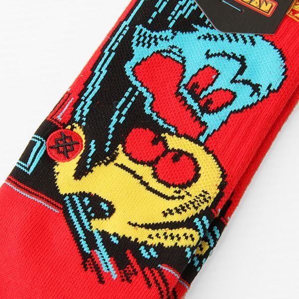 画像2: STANCE スタンス 　ソックス　"WAKAWAKAWAKA" [RED] 