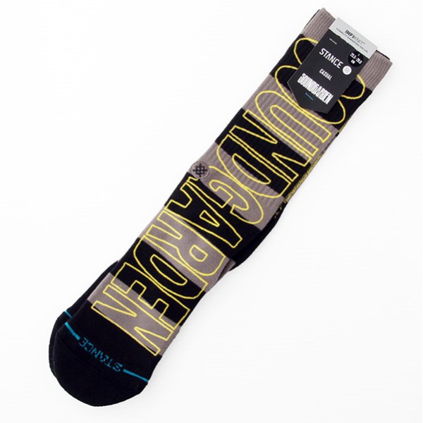 画像1: STANCE スタンス 　ソックス　"SOUND GARDEN" [BLACK] 