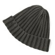 画像1: GOOD ON グッドオン  -COTTON WATCH CAP [P-BLACK]  (1)