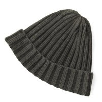 GOOD ON グッドオン  -COTTON WATCH CAP [P-BLACK] 