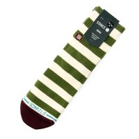 STANCE スタンス 　ソックス　"BRETON QUARTER【Unisex】" [GREEN] 