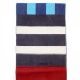 画像6: DAPPER’S　ダッパーズ　Cashmink Scarf by V.FRAAS [FRENCH BLUE 【Random Border】]LOT1738