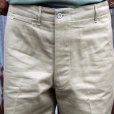 画像4: ウエアハウス  WAREHOUSE  Lot 1216　M41 TYPE U.S. ARMY CHINO  PANTS[KAHKI]  ●モデル：177cm 80kg サイズw36