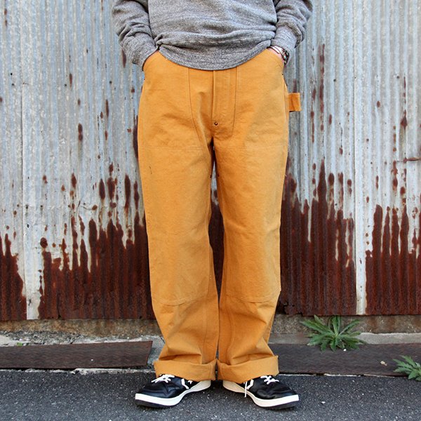 画像1: クッシュマン　CUSHMAN    "15OZ DUCK DOUBLE KNEE PAINTER"[CAMEL] 