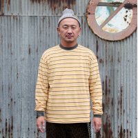 JACKSON MATISSE　ジャクソンマティス　"Long Sleeve BORDER Tee"  [BEIGE] 