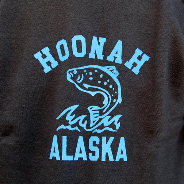 画像2: ダブルワークスDUBBLE WORKS 　スウェット　”HOONAM ALASKA“　PRINTED SWEAT[SUMIKURO]83003