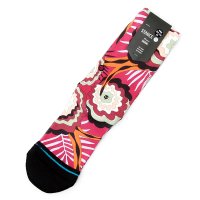 STANCE スタンス 　ソックス　"UNWIND CREW" [MAGENTA] WOMENS 25.0-27.0