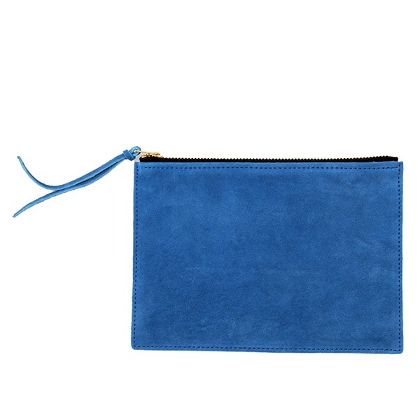 画像2: GIVE C ” ベロア POUCH” [BLUE]Mサイズ