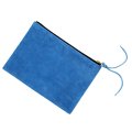 GIVE C ” ベロア POUCH” [BLUE]Mサイズ