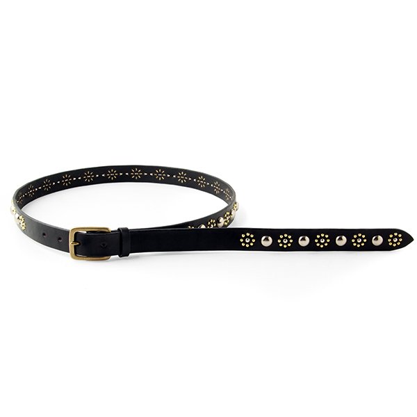 画像1: バイキング スタッズベルト BYKING STUDS BELT [BLACK]TYPE F