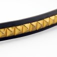 画像7: バイキング スタッズベルト BYKING STUDS BELT [BLACK ×GOLD]TYPE H