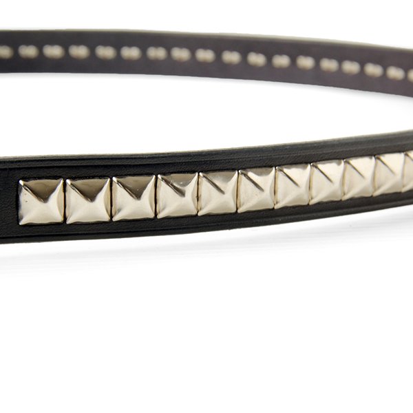 画像3: バイキング スタッズベルト BYKING STUDS BELT [BLACK ×SILVER]TYPE H