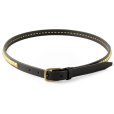 画像1: バイキング スタッズベルト BYKING STUDS BELT [BLACK ×GOLD]TYPE H (1)