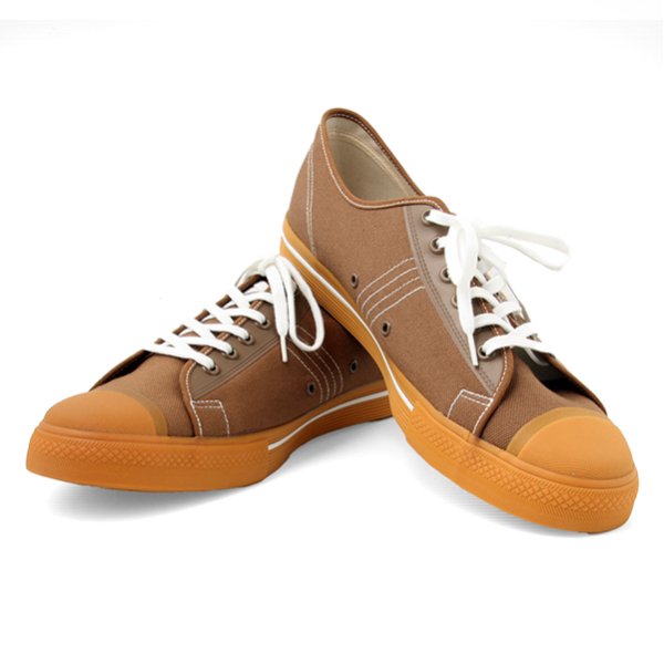 画像1: DAPPERS ダッパーズ　"CANVAS SNEAKERS" [MOCHA] LOT1403