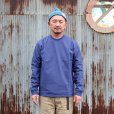 画像1: ジェラード 長袖TEE JELADO  "HEAVY WEIGHT L/S TEE"  [OLD BLUE] AB94238 (1)