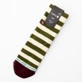 STANCE スタンス 　ソックス　"BRETON QUARTER" [GREEN] 