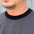 画像2: WESTRIDE　 " TWO TONE VINTAGE POCKET LONG TEE" [ CHCL/BLK] (2)