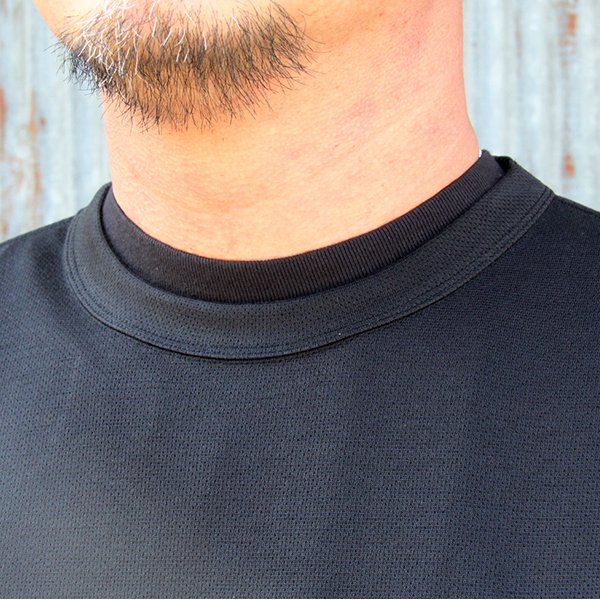 画像2: WESTRIDE 　ウエストライド 長袖TEE   "POWER DRY LONG TEE-2:"  [BLACK] 