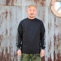 WESTRIDE 　ウエストライド 長袖TEE   "POWER DRY LONG TEE-2:"  [BLACK] 