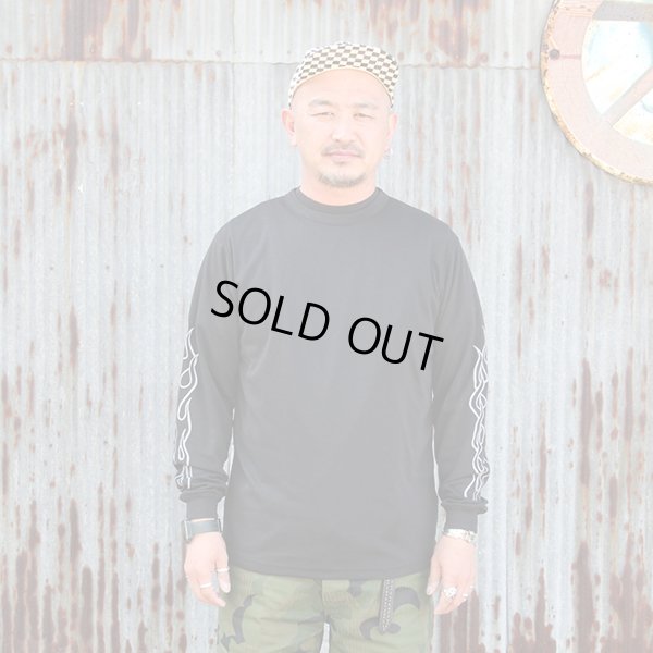 画像1: WESTRIDE 　ウエストライド 長袖TEE   "POWER DRY LONG TEE-2:"  [BLACK] 