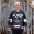 CMF コムフィ "  HOCKEY TEE" [ BLACK]