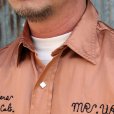 画像2: ウエストライド　 WESTRIDE  "BOX WESTERN SS SHIRTS [SALMON] (2)